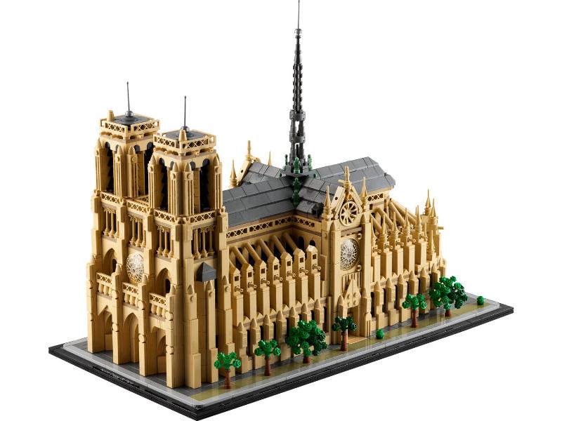 Maquette Lego Notre Dame de Paris, un chef-d'œuvre architectural français